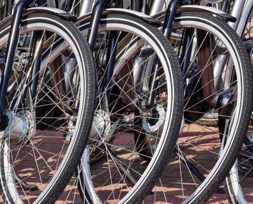 Fahrradparkplatz
