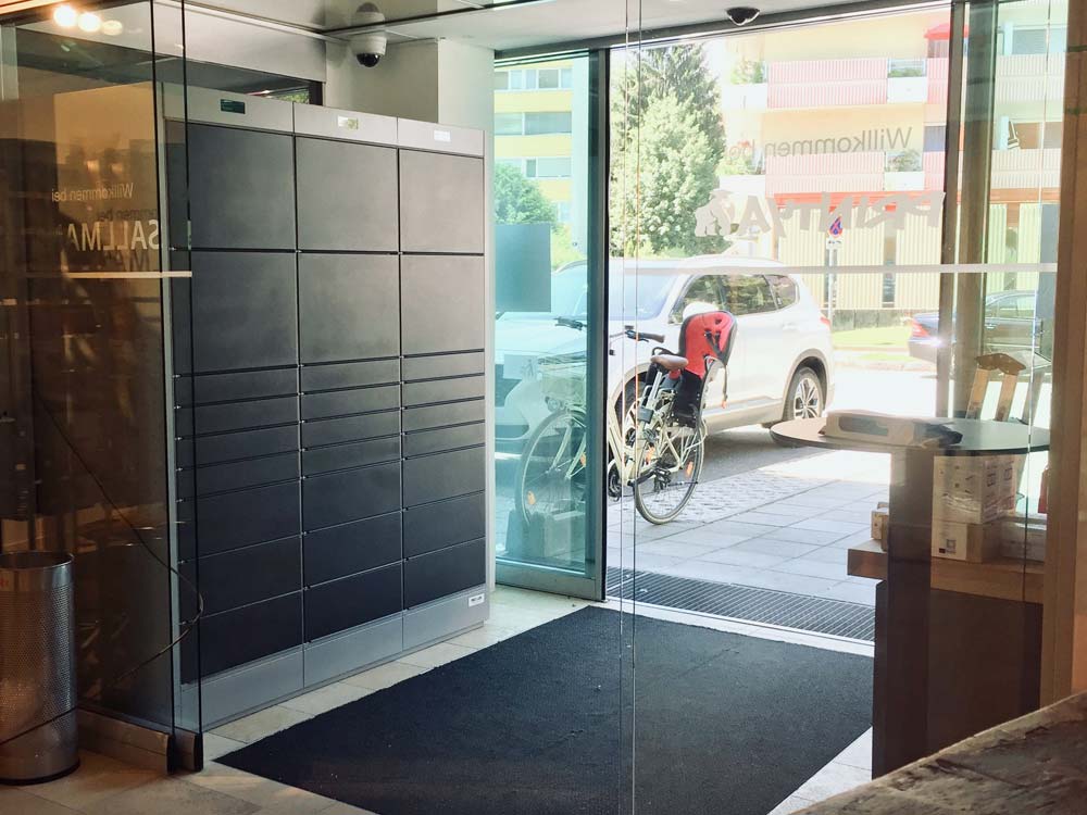 Abholstation in der Mozartstadt