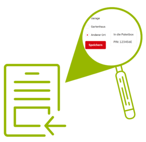 Abstellgenehmigung Anleitung PIN