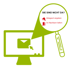 Ankündigungsmail Anleitung Ablageort