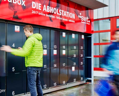Gekühlte Abholstation Gekühlte Abholstation